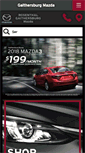 Mobile Screenshot of gaithersburgmazda.com